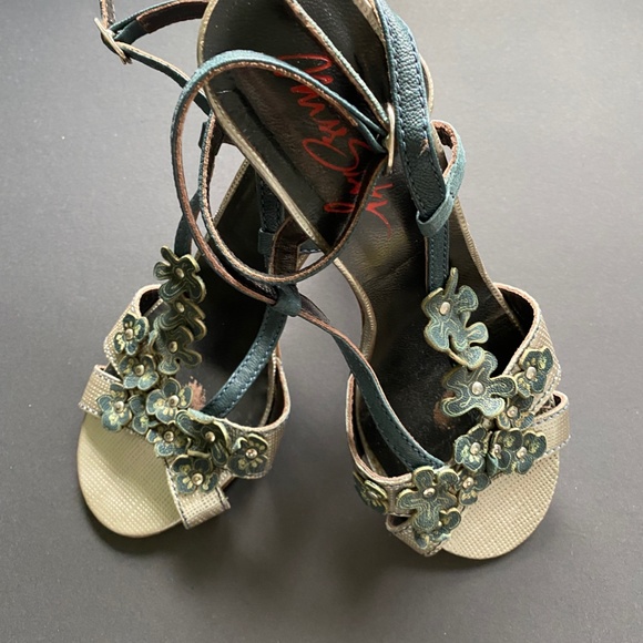 MISS SIXTY Leather Sandals 3" size 7, so sexy! - Picture 3 of 9